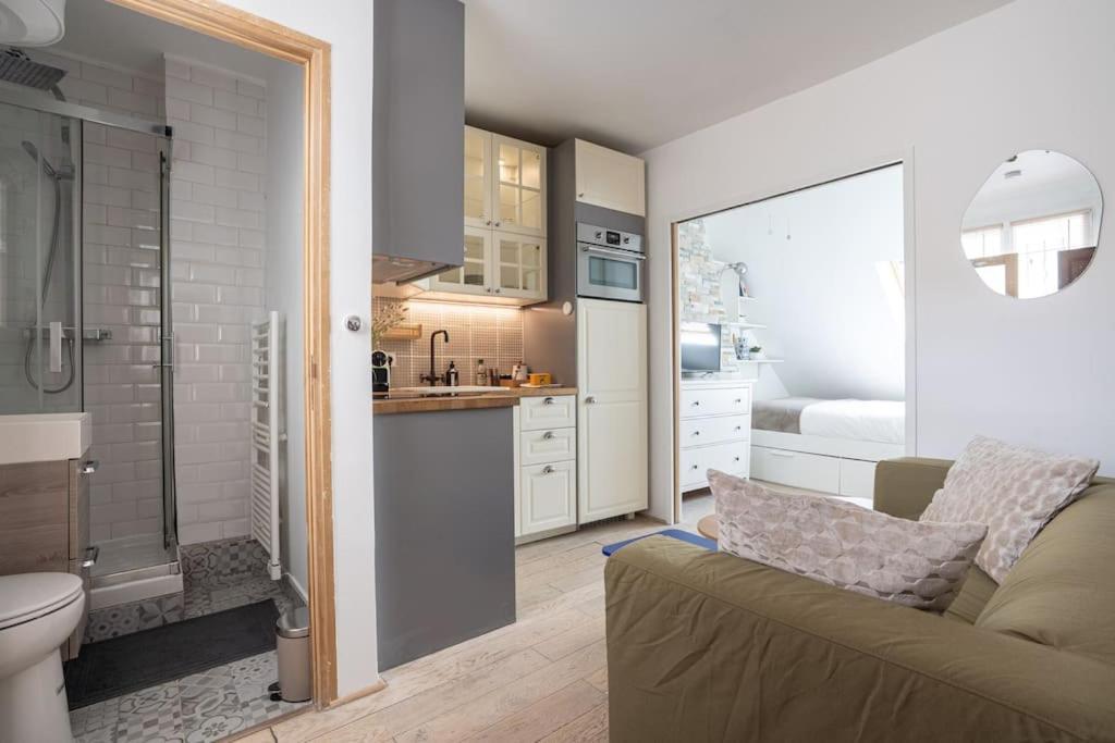 Appartement Lumineux Et Cosy Gare Du Nord - Opera Paris Exteriör bild