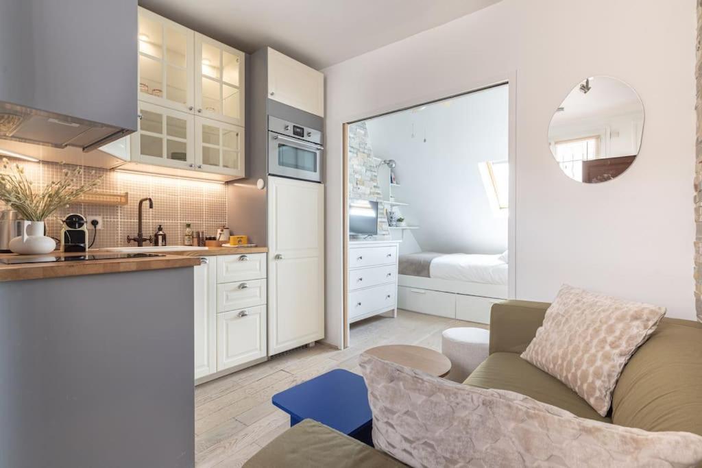 Appartement Lumineux Et Cosy Gare Du Nord - Opera Paris Exteriör bild